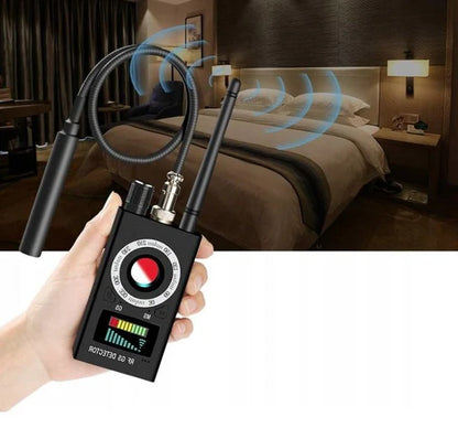 WYKRYWACZ PODSŁUCHÓW I KAMER GPS UKRYTYCH LOKALIZATORÓW DETEKTOR WIFI