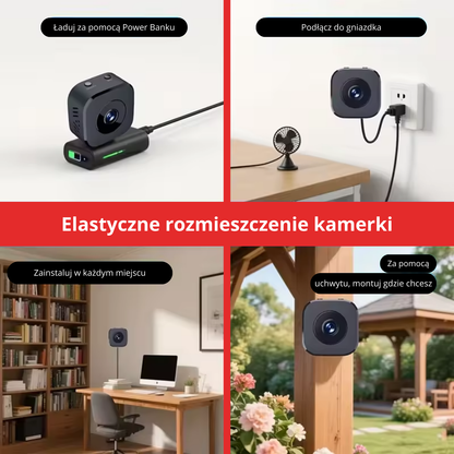 Mini Kamerka CzujnaStrefa™ WIFI z Podglądem